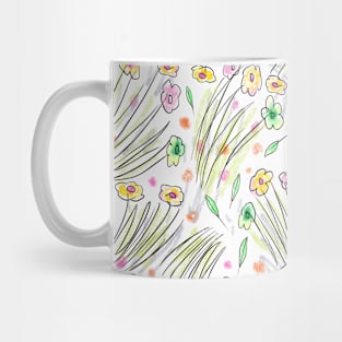 Tiny Flowers Pattern Beautiful Nature Mug